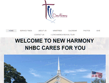 Tablet Screenshot of nhbc.us